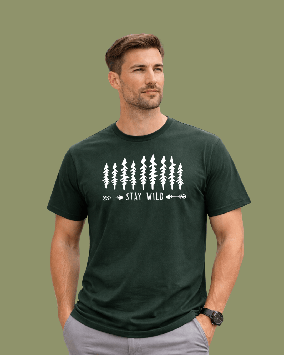 "Stay Wild" Graphic T-shirt