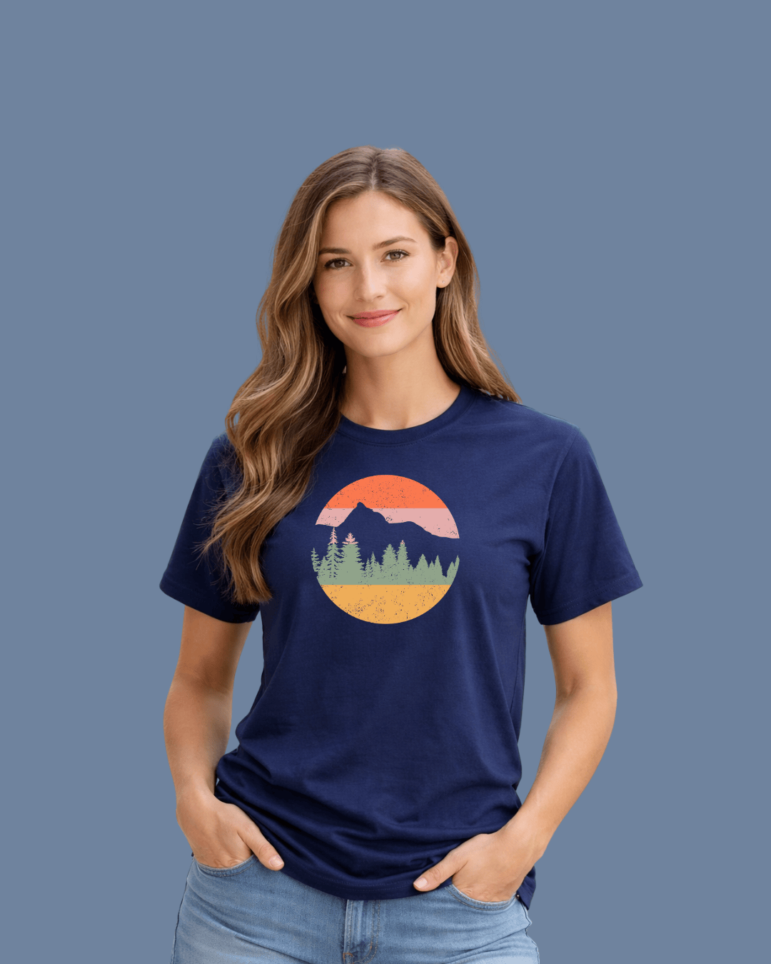 Forest colorfull Landscape -shirt