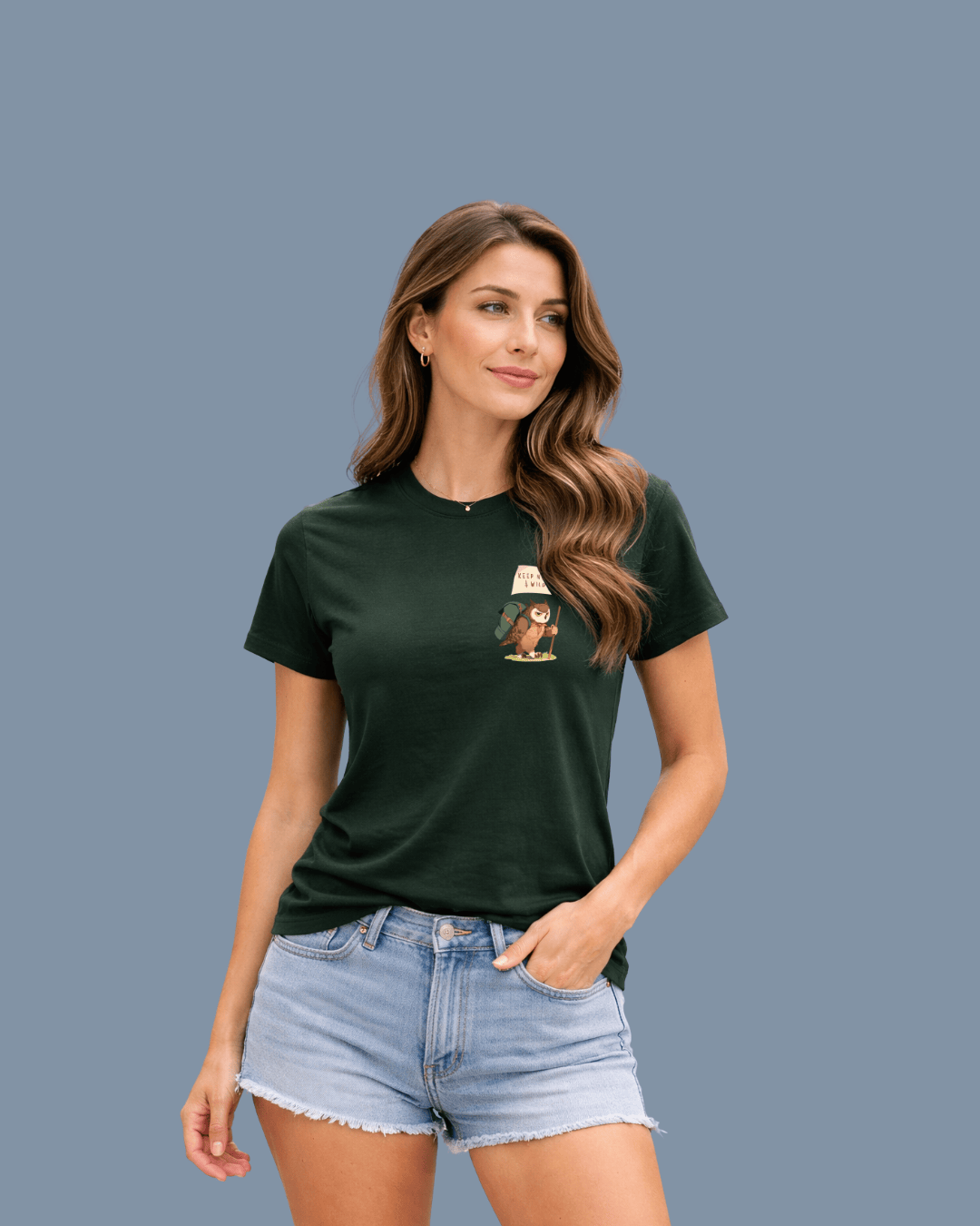 Keep Nature Wild, Eagle Owl T-shirt
