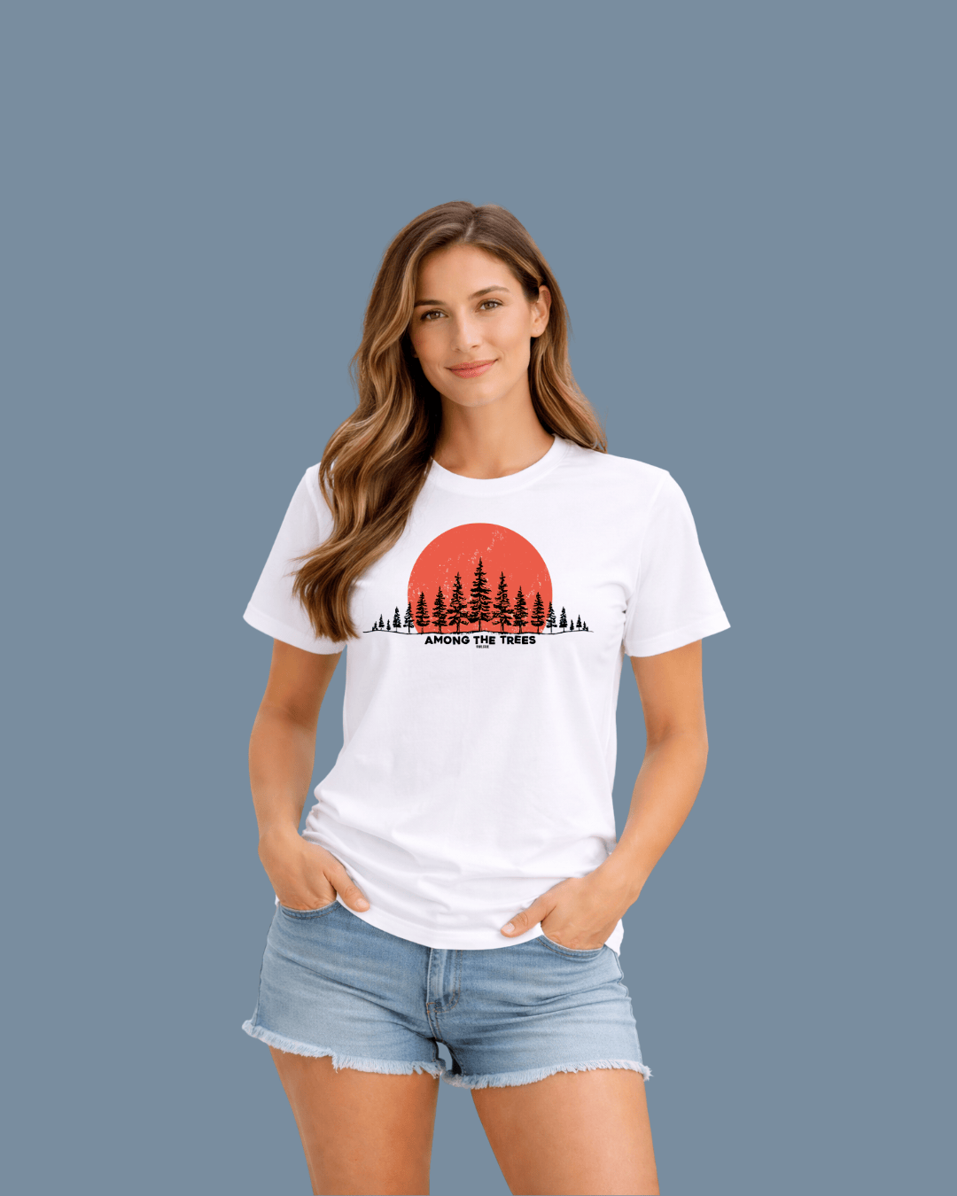 Among The Trees Forest T-shirt