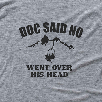 Doc Said No T-shirt - Sport Grey - hero