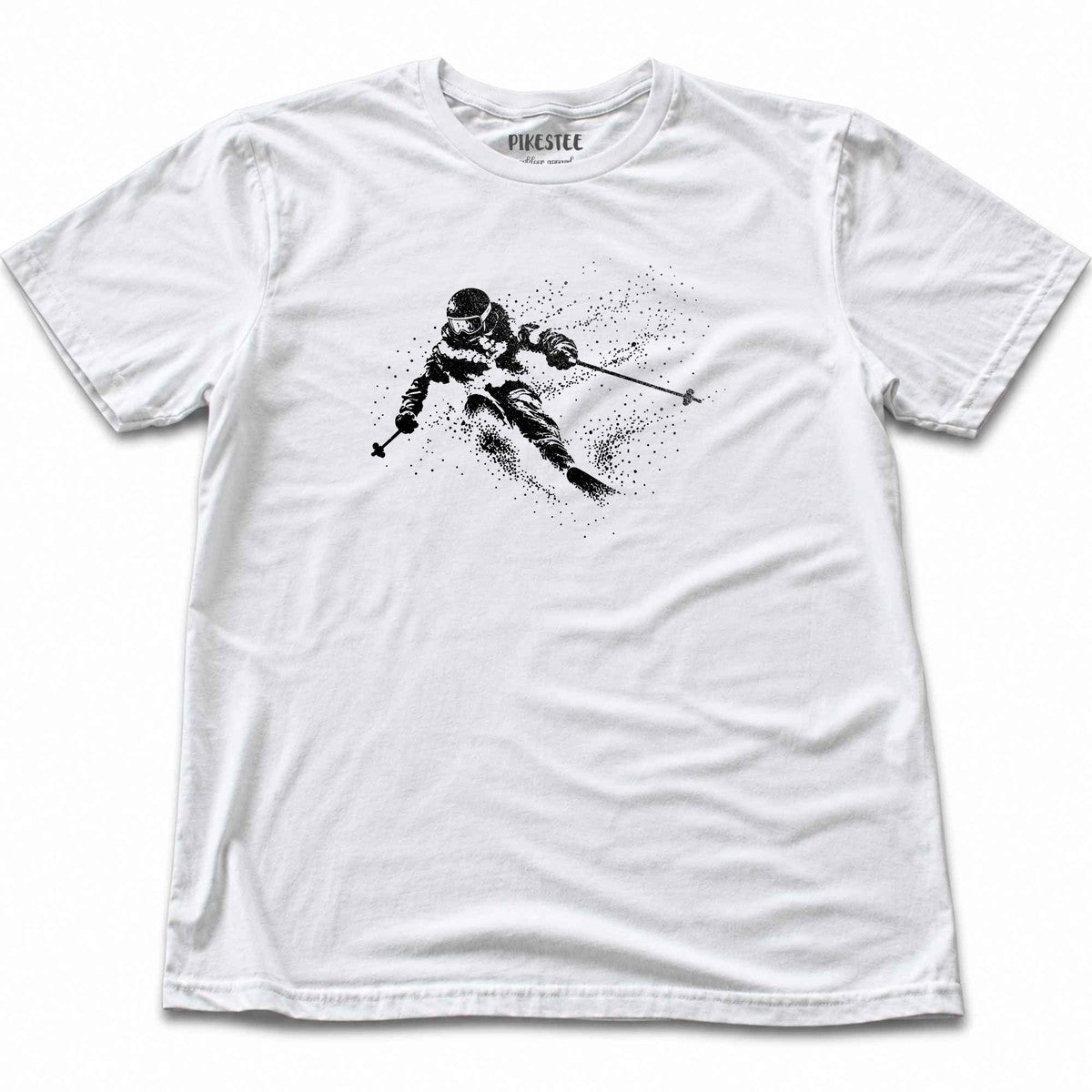 Down Hill Slalom T-shirt - White