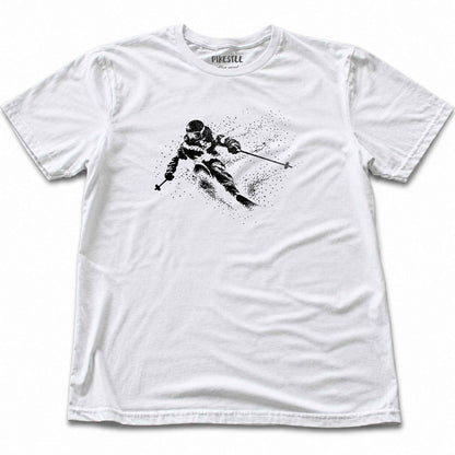 Down Hill Slalom T-shirt - White