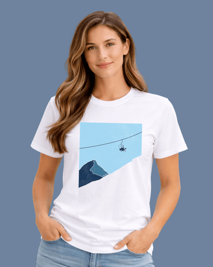 Going Up Ski T-shirt