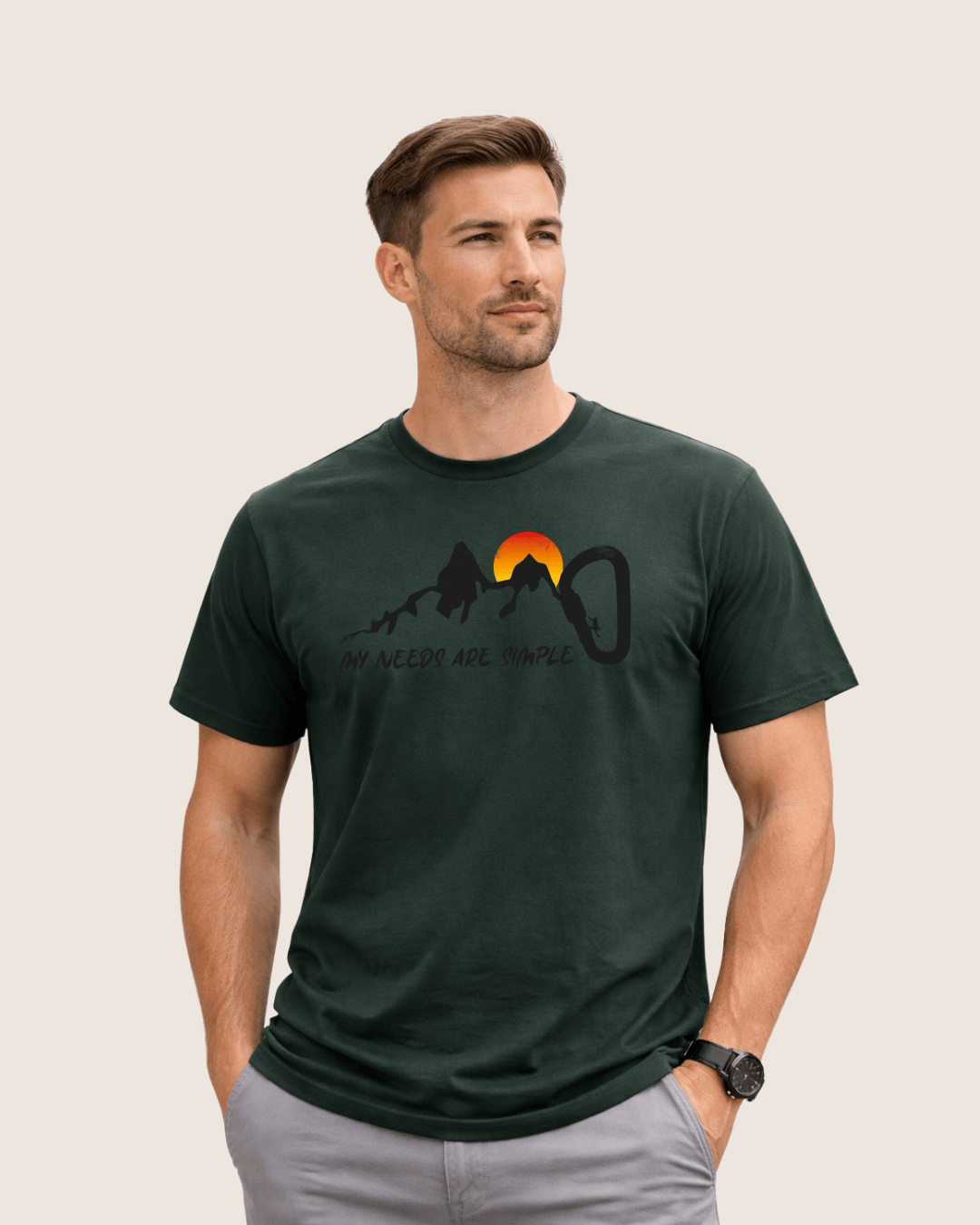 My Needs Are Simple Climbing T-shirt