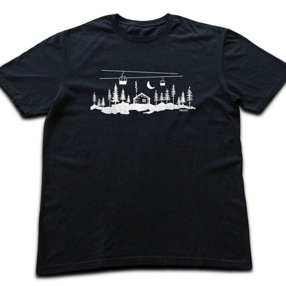 Cabin And Telecabin T-shirt - Black