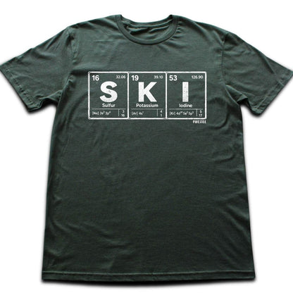 Ski Elements T-shirt - Military Green