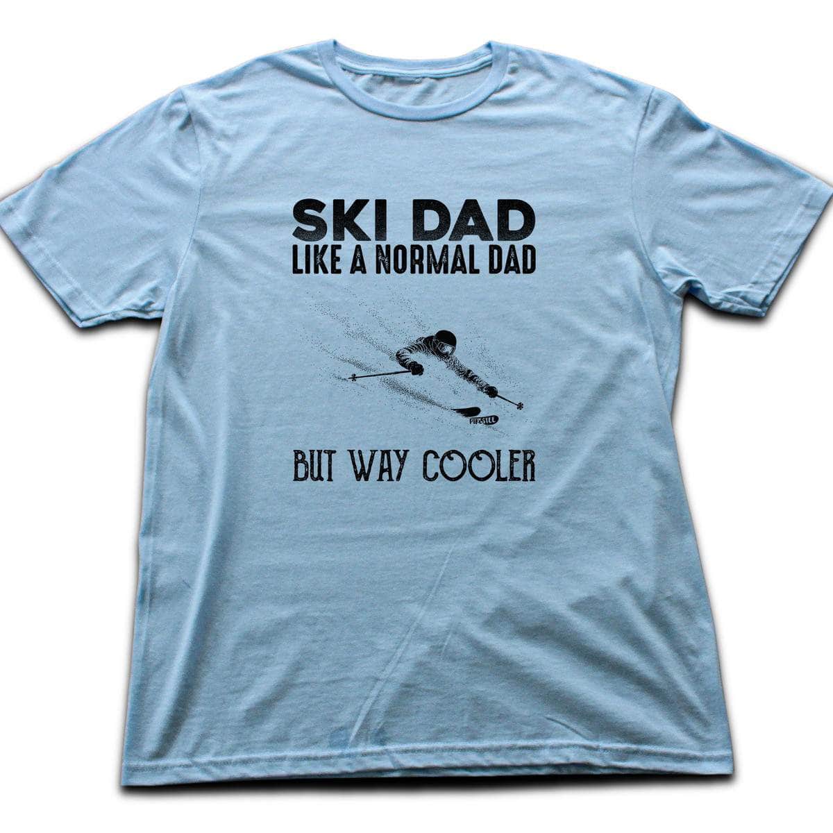 Ski Dad Flow T-shirt - Light Blue