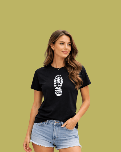 Take a Hike boot T-shirt