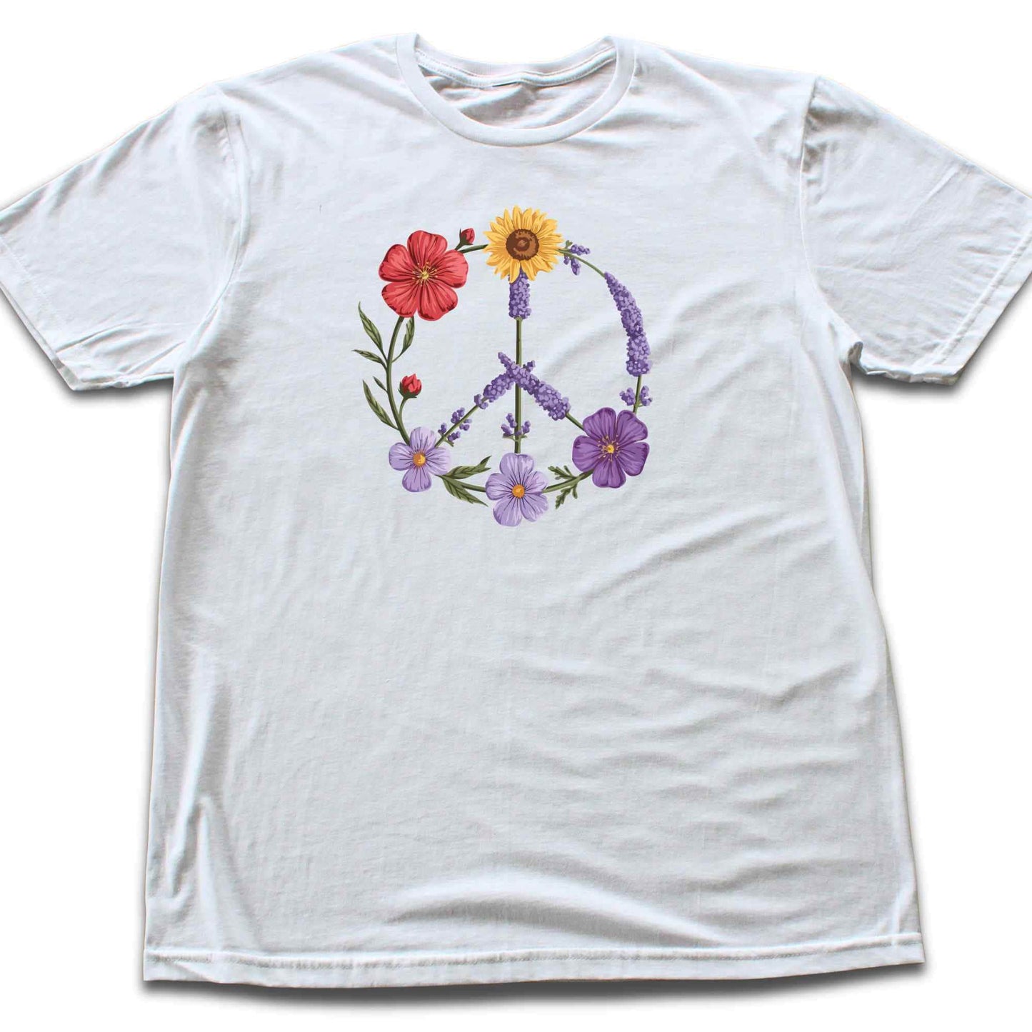 Peace Flowers T-shirt