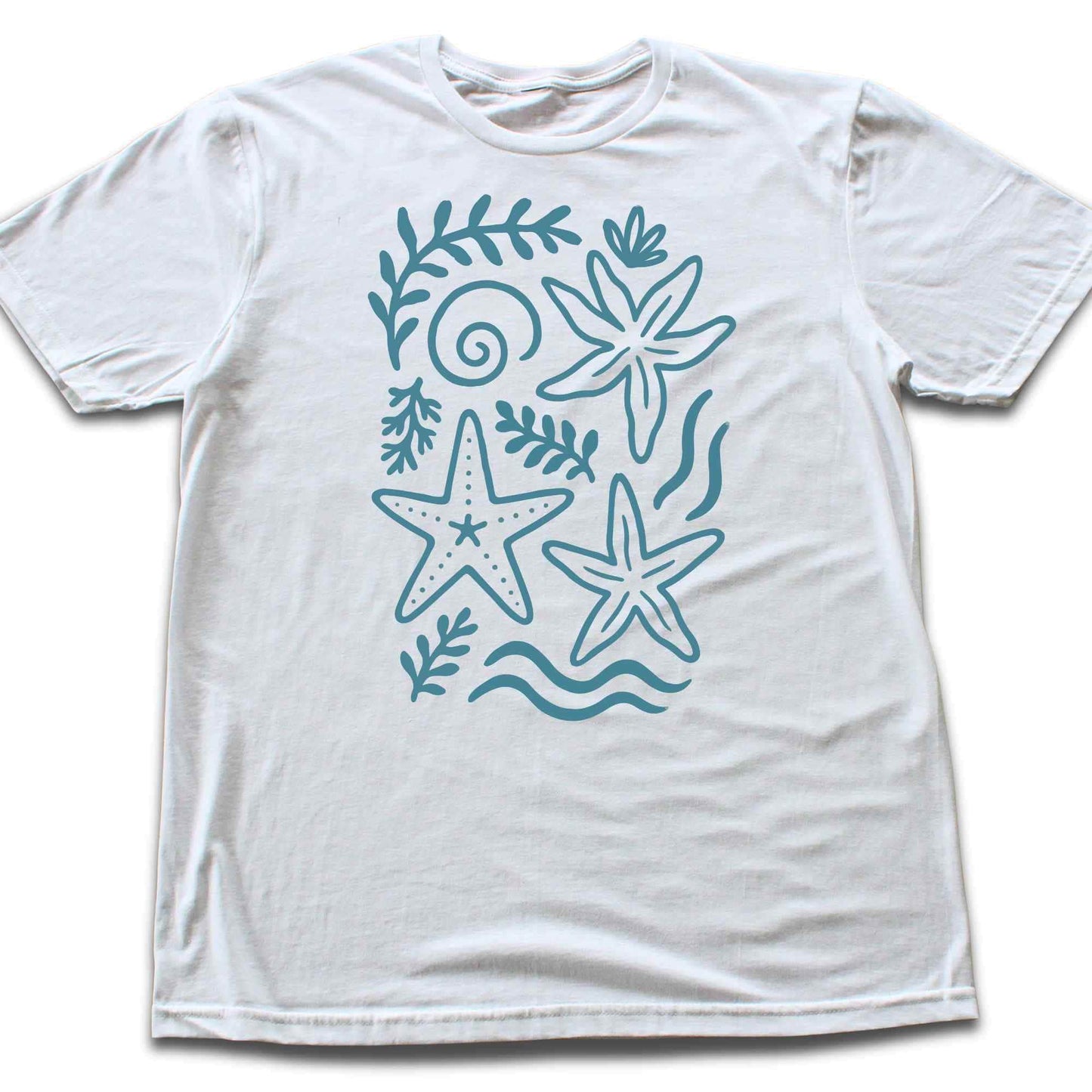 Floral Ocean Elements T-shirt