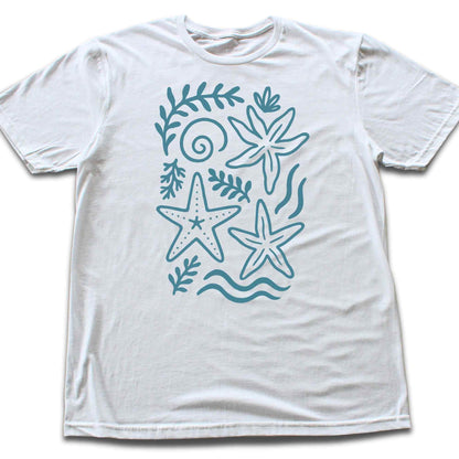Floral Ocean Elements T-shirt