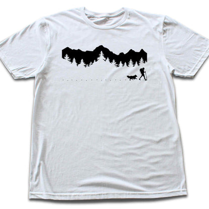 Hike With Dog Panorama T-shirt