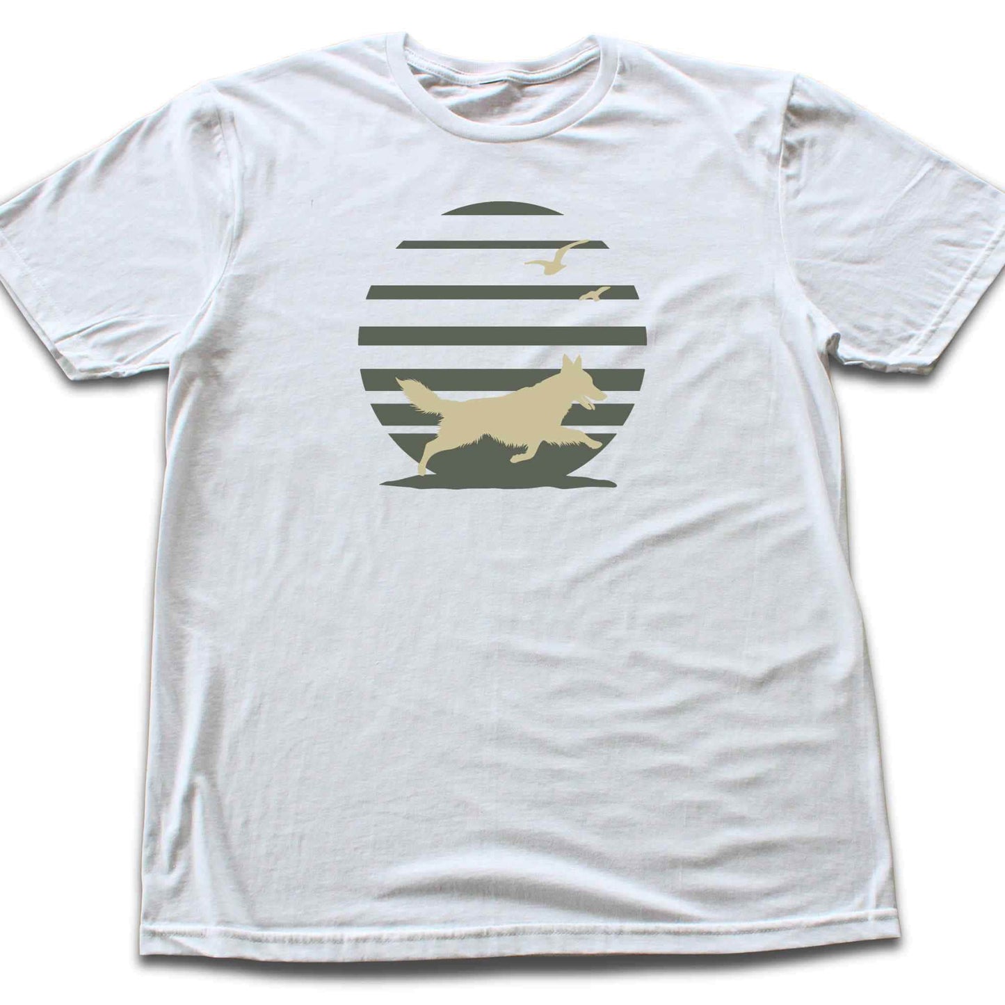 Sheperd At The Beach T-shirt