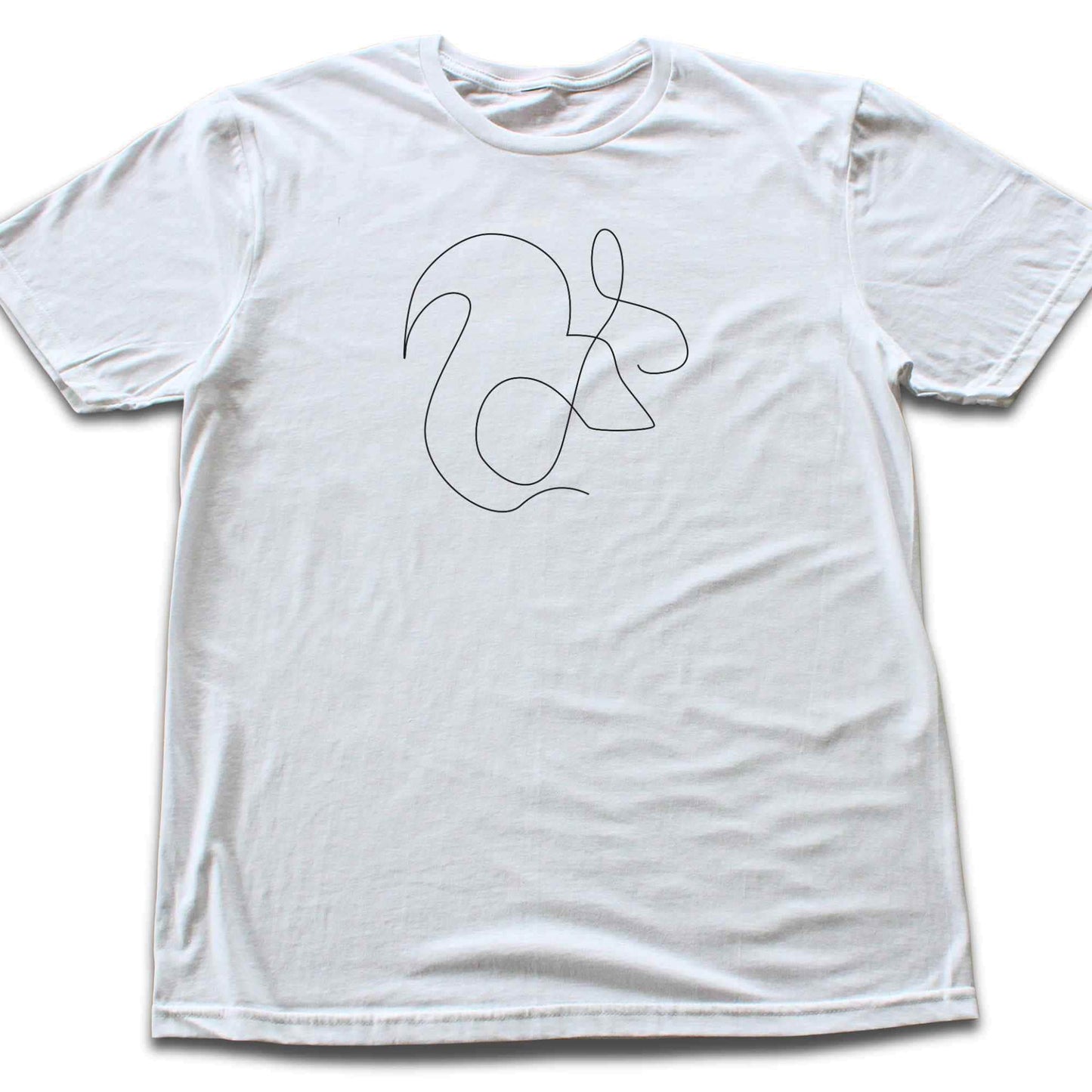 Squirrel Line Art T-shirt