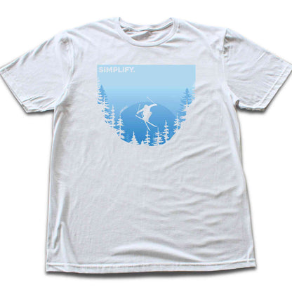 Ski Blue Sunrise T-shirt