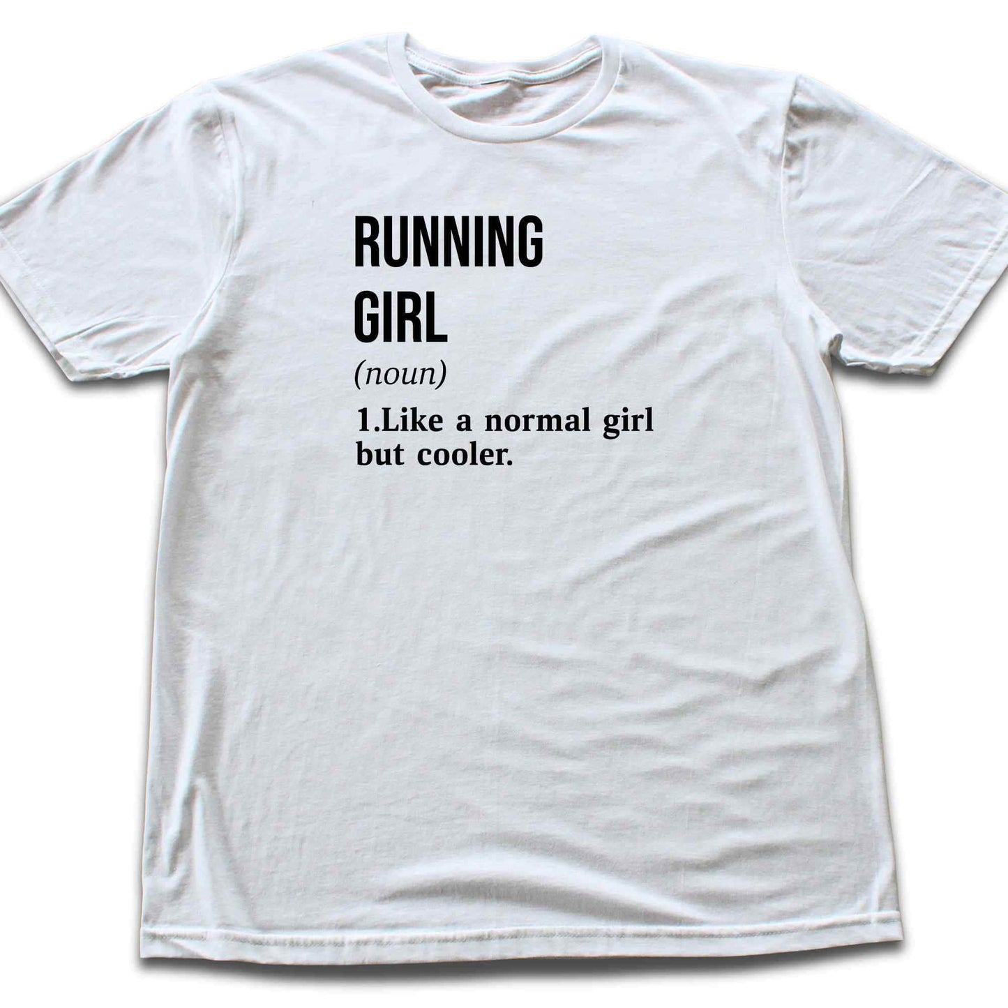 Running Girl Definition T-shirt