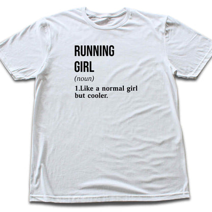 Running Girl Definition T-shirt