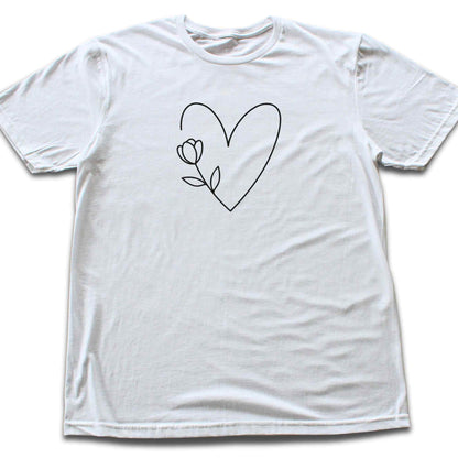 Heart Flower T-shirt