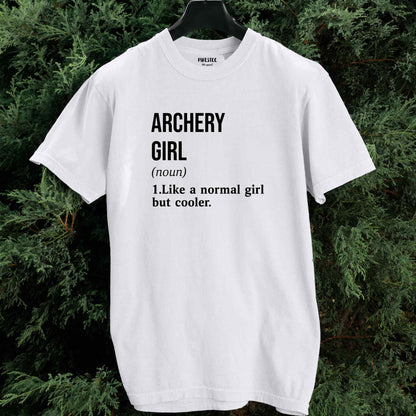 Archery Girl Definition T-shirt