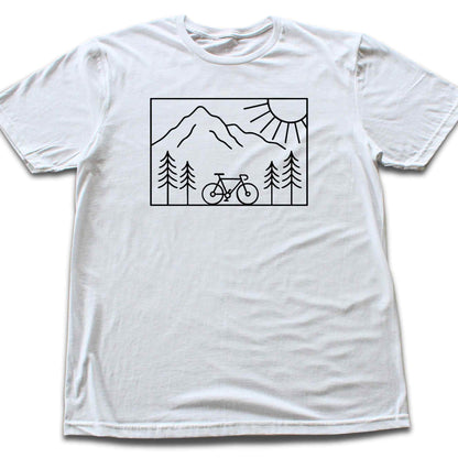 Cycling In Mountains T-shirt