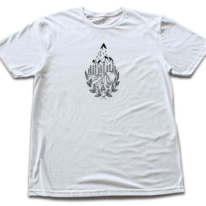 Water Drop Camp Site T-shirt