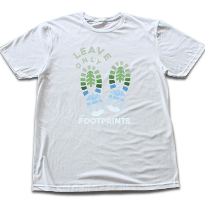 Leave Only FootPrints T-shirt