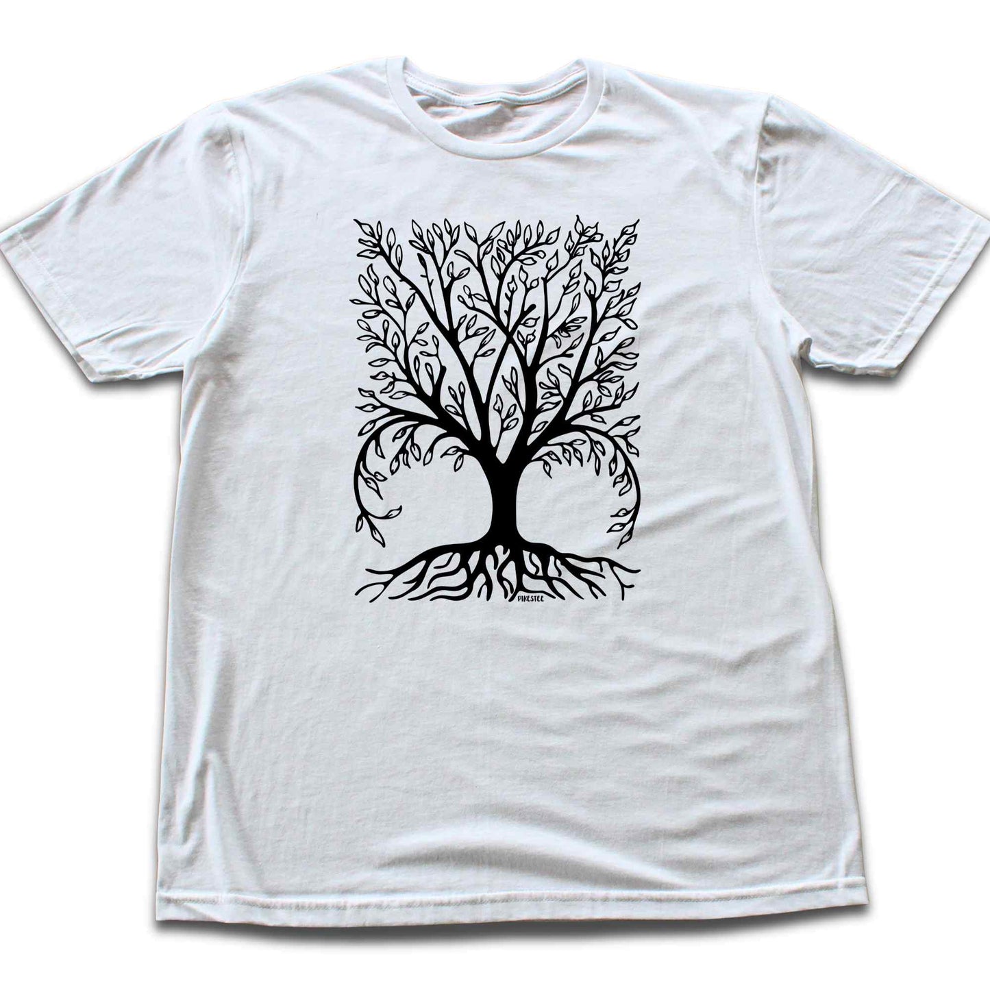Squared Tree and Roots T-shirt