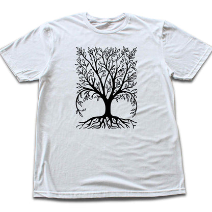 Squared Tree and Roots T-shirt