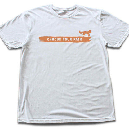 Choose Your Path Fox T-shirt