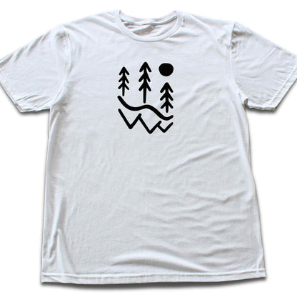 Trees And Mountains T-shirt