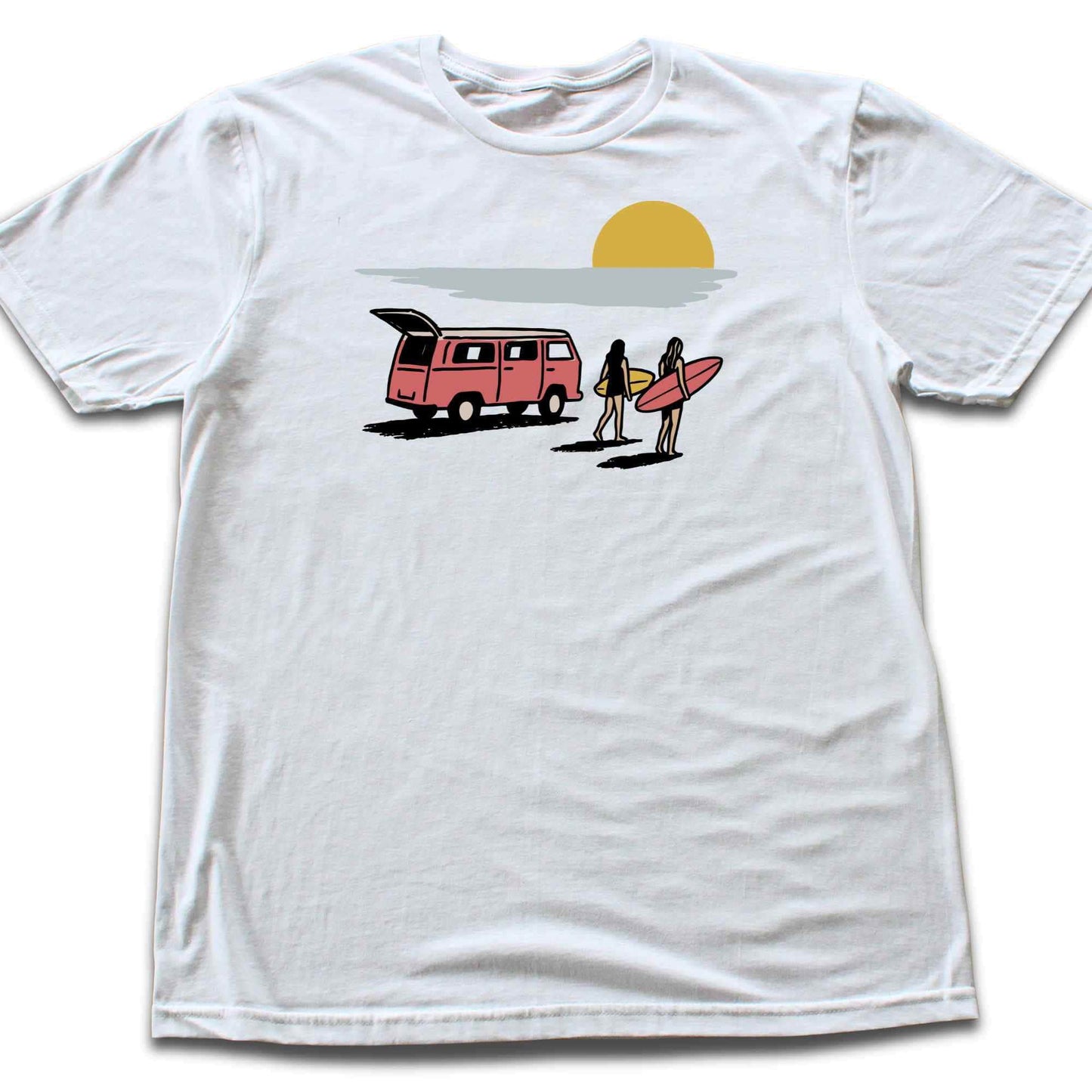 Surf And Van Landscape T-shirt