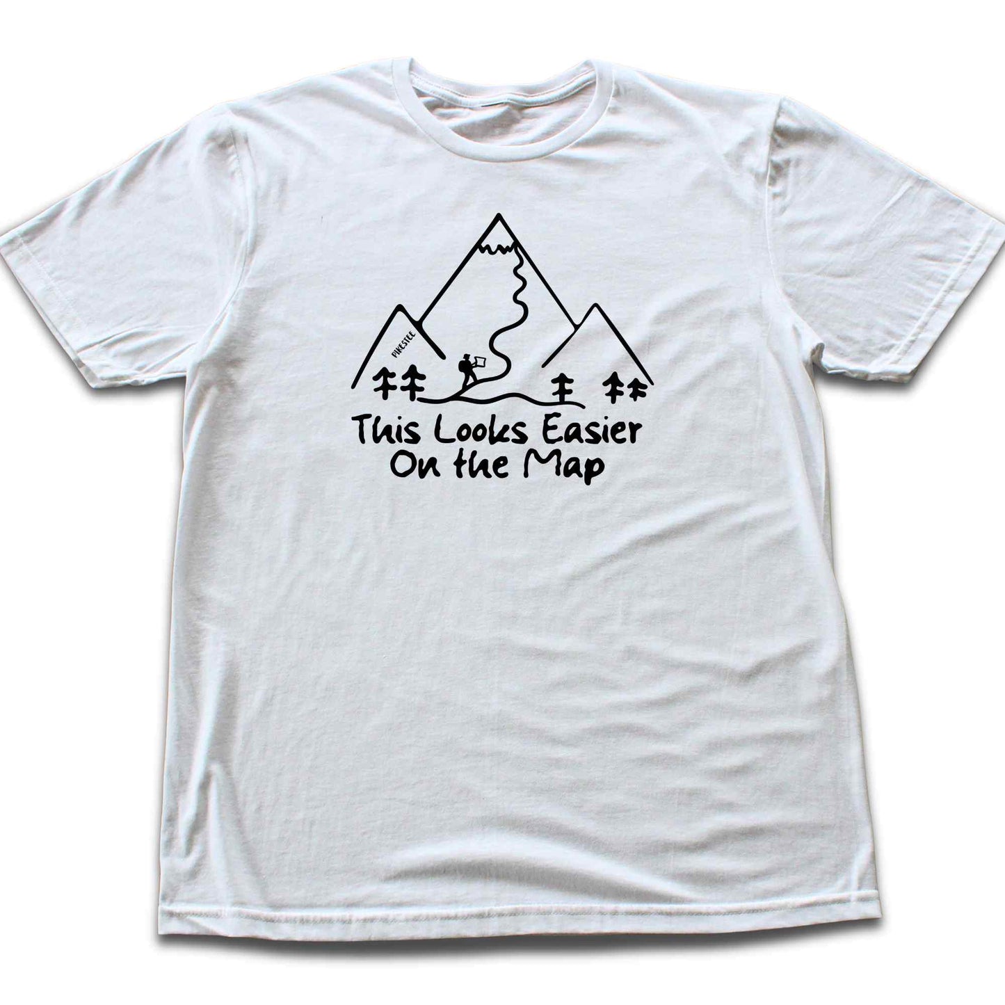 This Looks Easier On The Map T-shirt