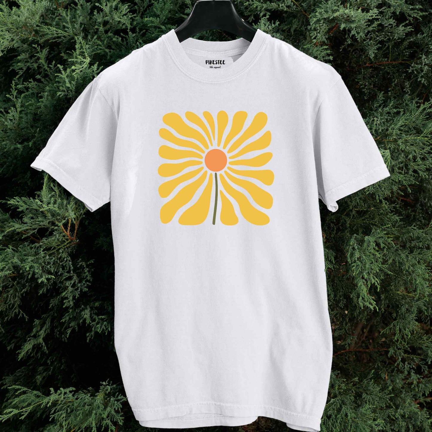 Abstract Sunflower T-shirt