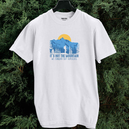We Conquer Ourselves, Mountain T-shirt