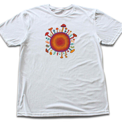 ColorFull Trunk and Mushrooms T-shirt