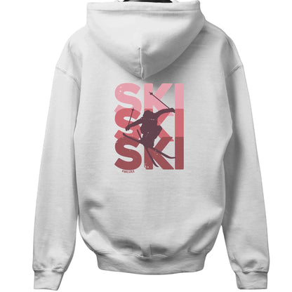 Ski Ski Ski Back-Print Hoodie