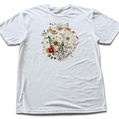 Gold Flowers T-shirt