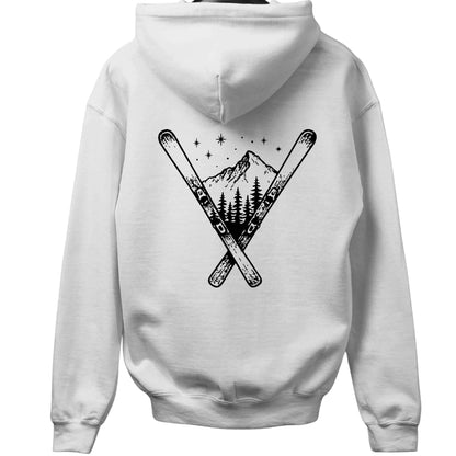 Ski Cross Back-Print Hoodie