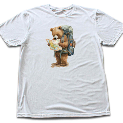 Bear Reading a Map T-shirt