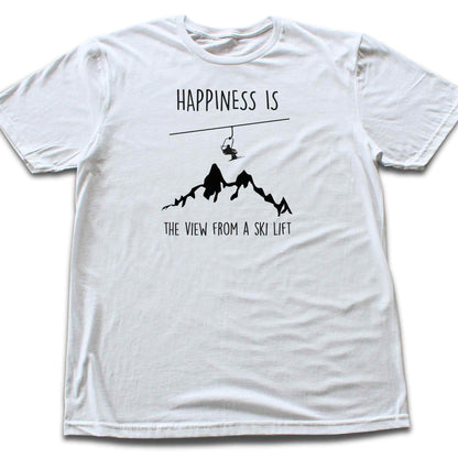 The View From The Ski Lift T-shirt