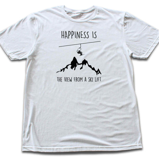 The View From The Ski Lift T-shirt