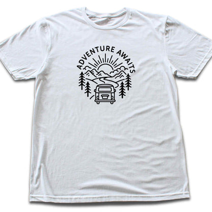 Adventure Awaits Van T-shirt