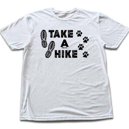 Take a Hike FootPrints T-shirt