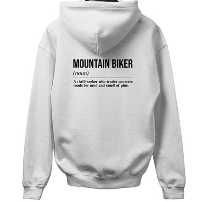 Mountain Biker Back-Print Hoodie