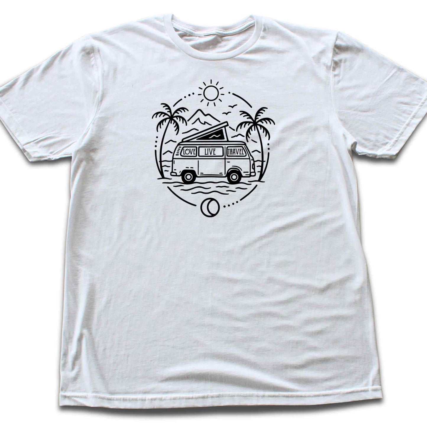 Live, Love, Travel Van T-shirt