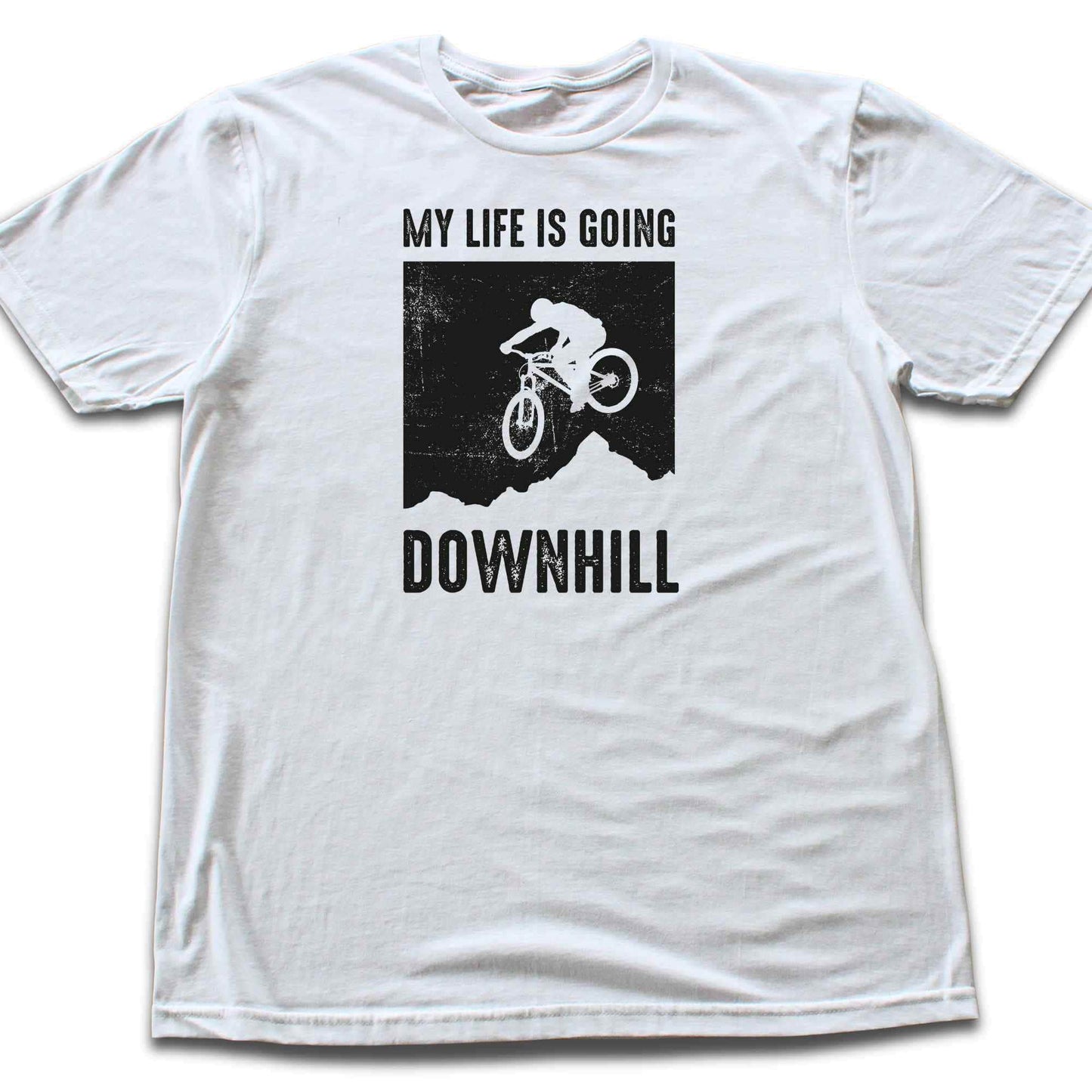 My Life Is Going Downhill Bike T-shirt