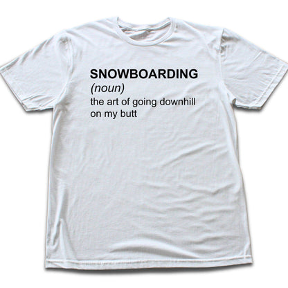 Snowboarding Definition T-shirt