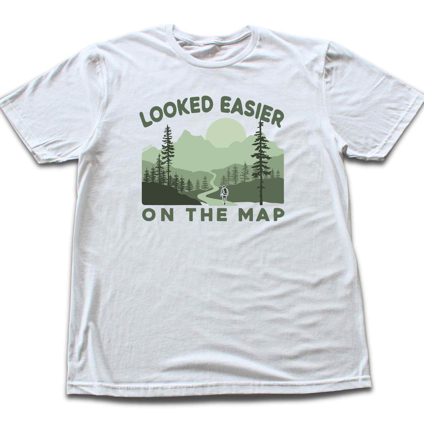 Looked Easier On The Map T-shirt