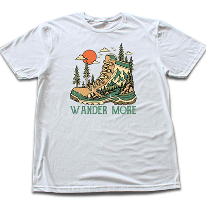 Wander More Boots  T-shirt